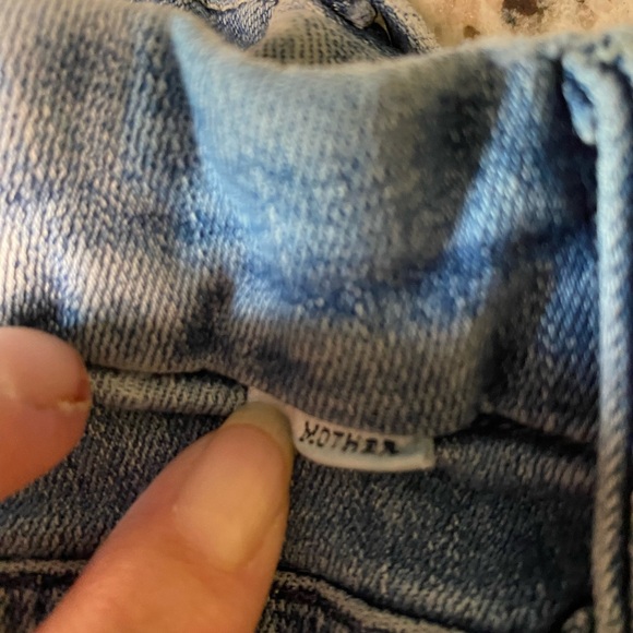 MOTHER Blue Skinny Jeans with Classic Style size 25 - Picture 8 of 8